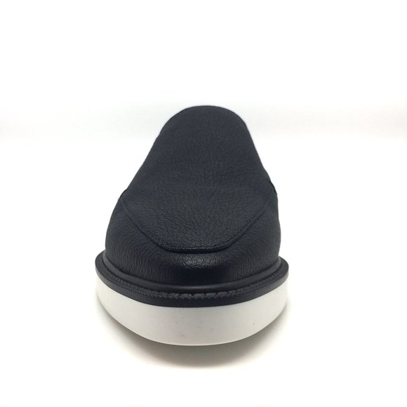 MAXMARA HARDEN Black Leather Loafers Shoes Size 6 - Picture 4 of 13